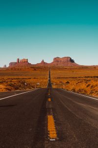 Image of a scenic desert highway in Utah.