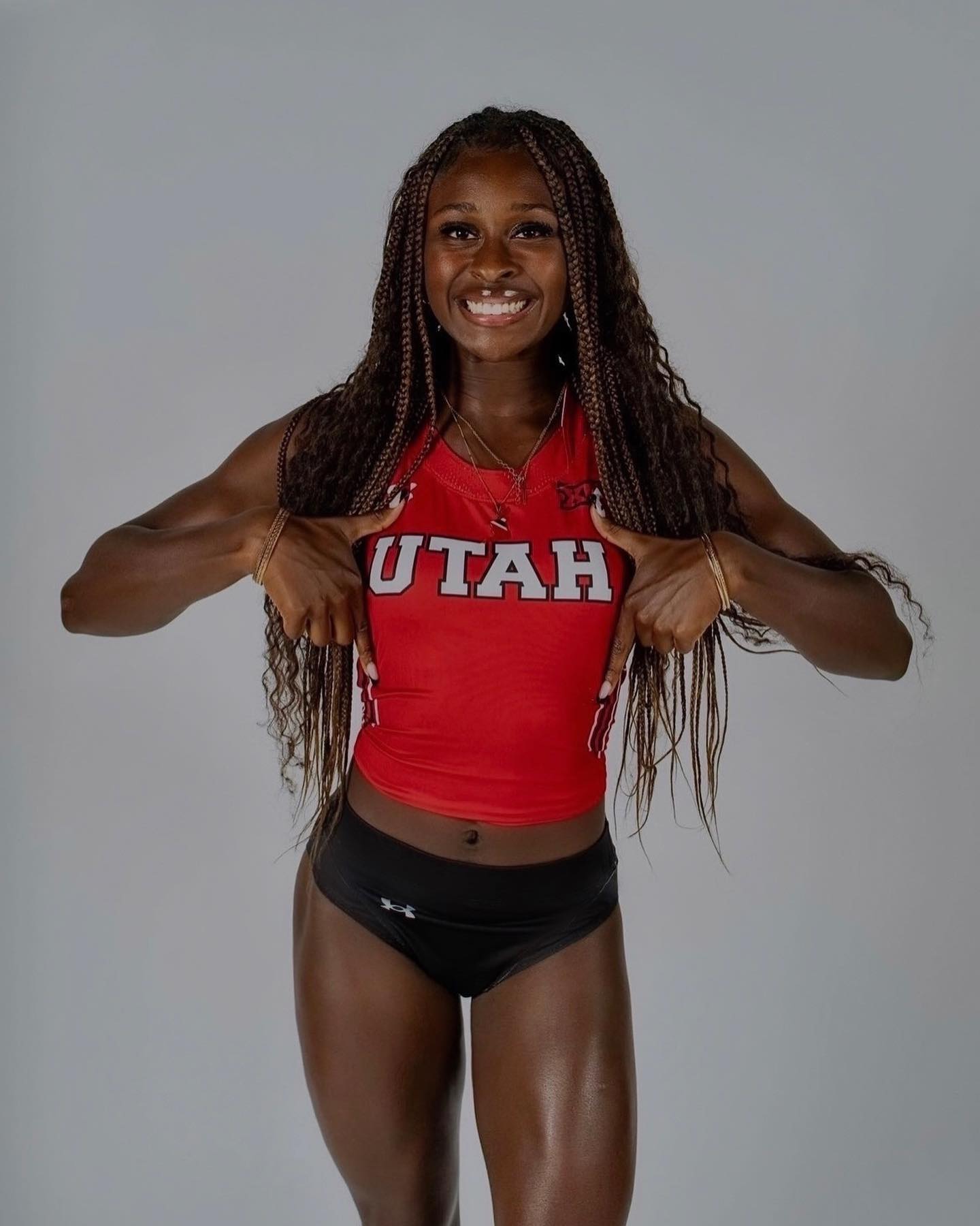 Lisa Raye, 100m dash sprinter