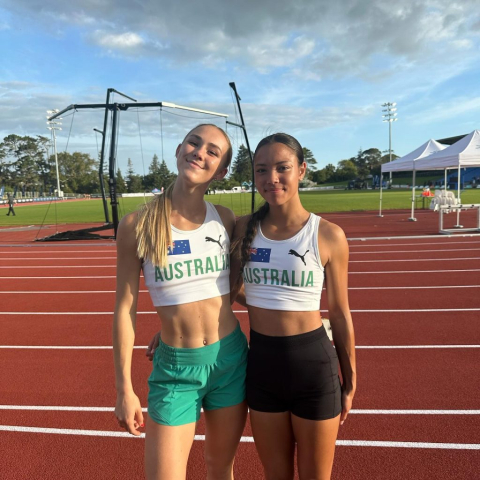 Australian U18 sprinter Thewbelle Philp