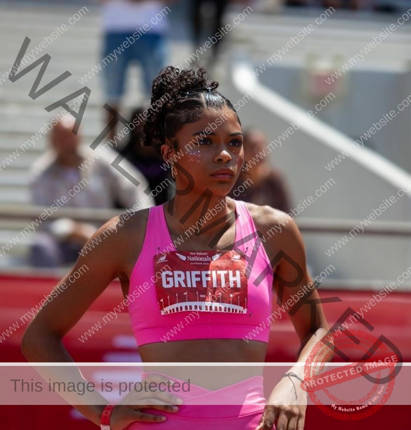 Dahlia Barnes is a track and field athlete from USA