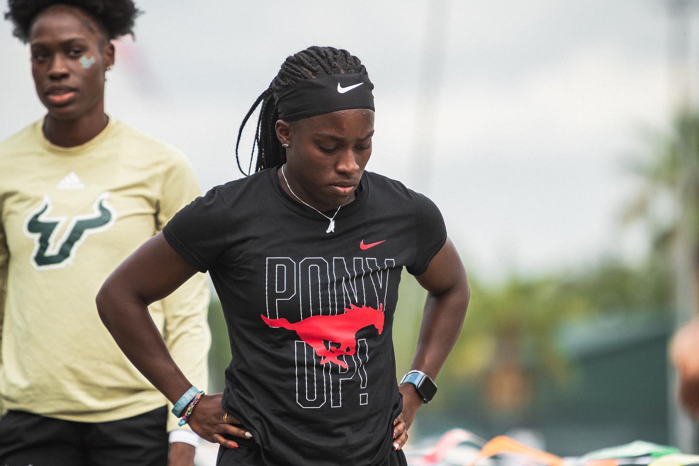 Raelyn Roberson is a track and field athlete from USA