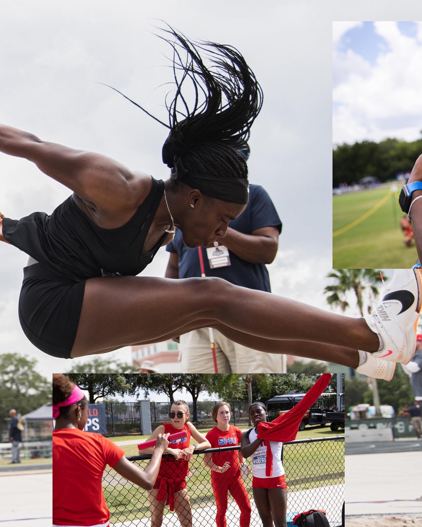 Raelyn Roberson is a track and field athlete from USA