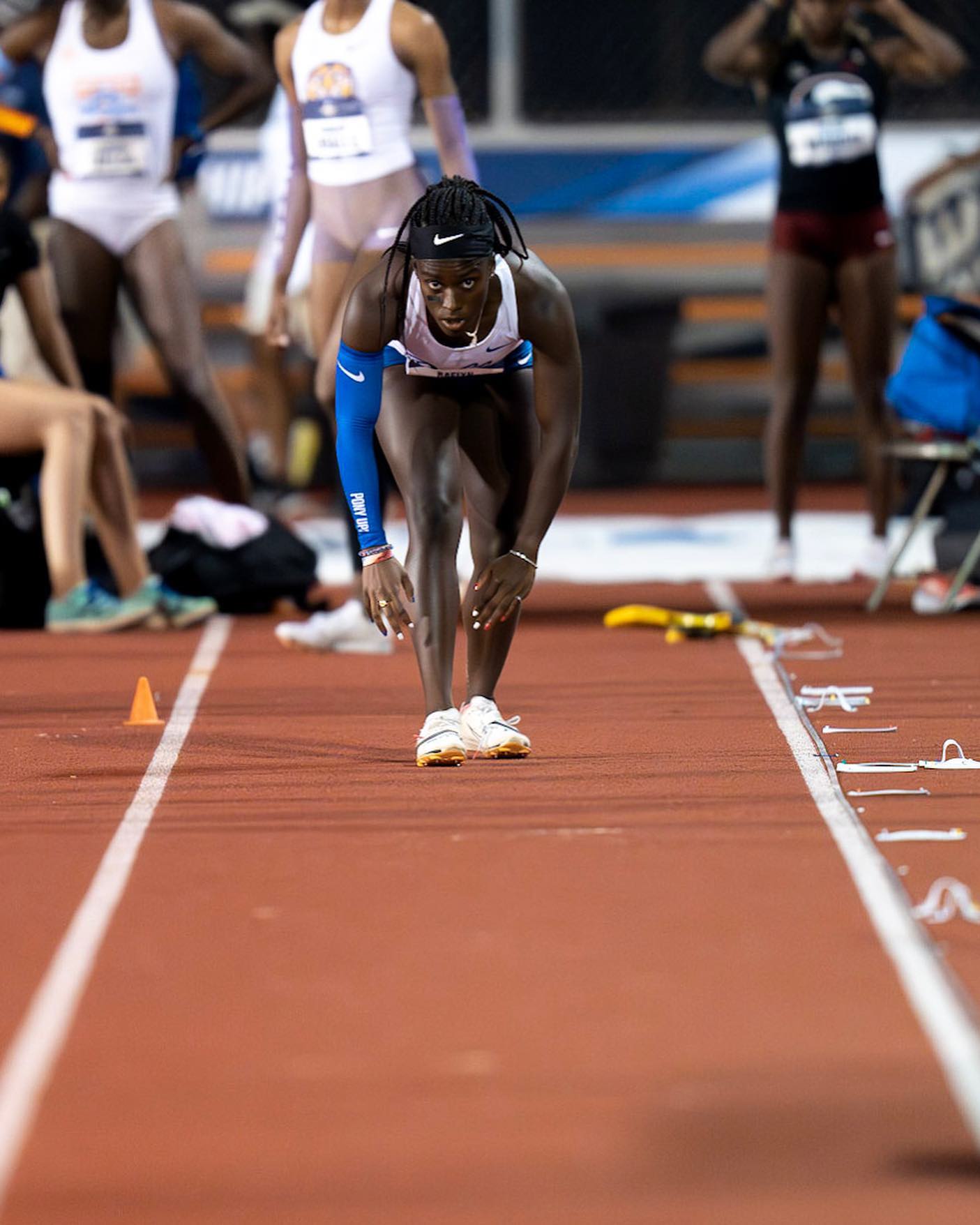 Raelyn Roberson is a track and field athlete from USA