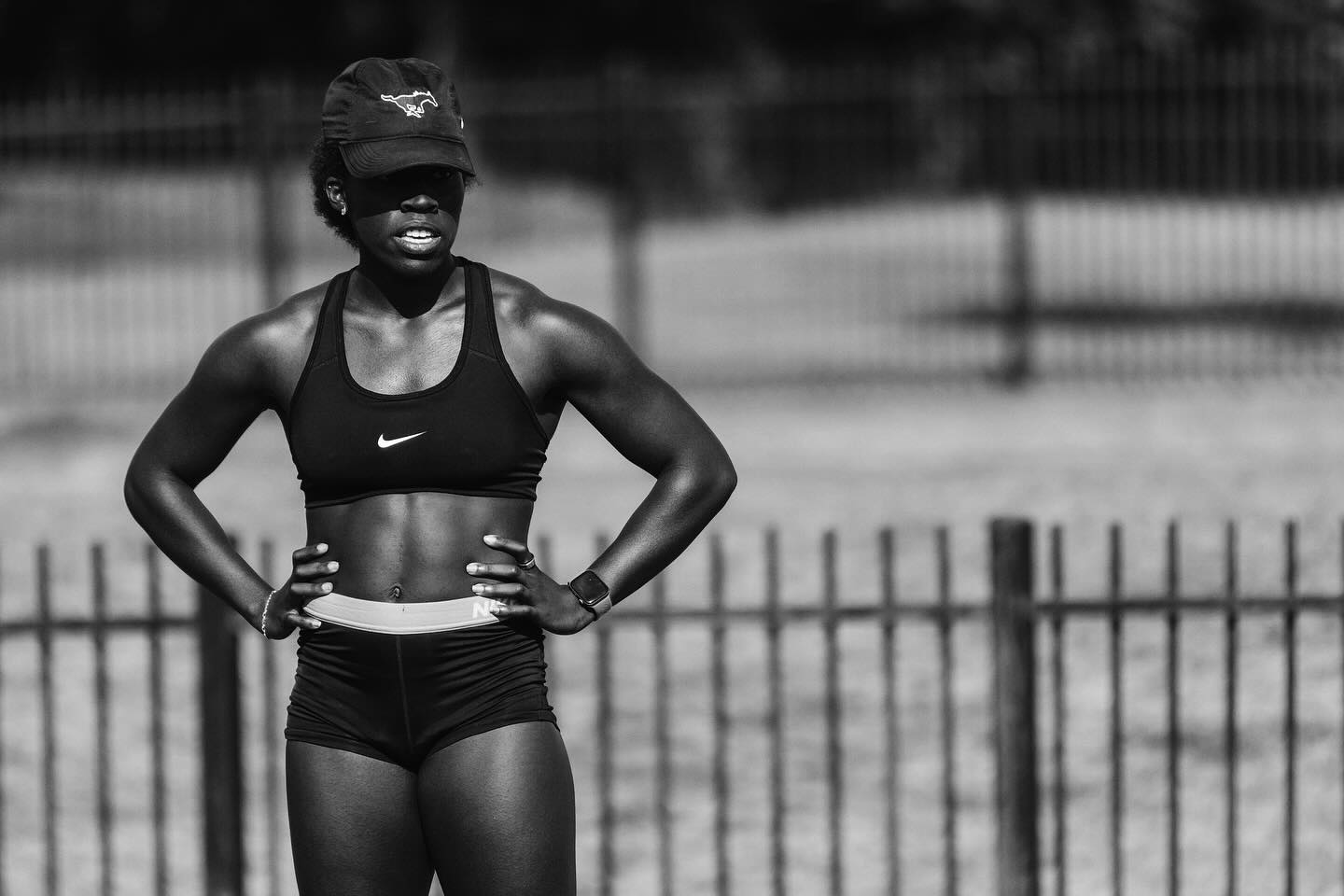 Raelyn Roberson is a track and field athlete from USA